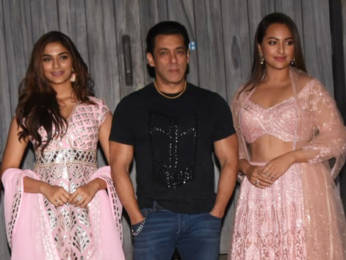 Salman Khan & Dabangg 3 cast at Bigg Boss Set | Saiee Manjrekar | Sonakshi Sinha | Prabhu Deva