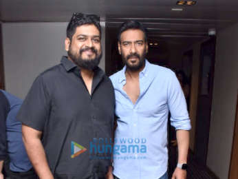 Photos: Ajay Devgn and Om Raut snapped during Tanhaji – The Unsung Warrior promotions