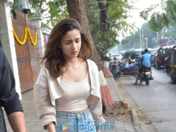 Photos: Alia Bhatt spotted at a clinic in Juhu