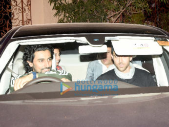Photos: Celebs snapped at Hrithik Roshan’s house for his birthday bash