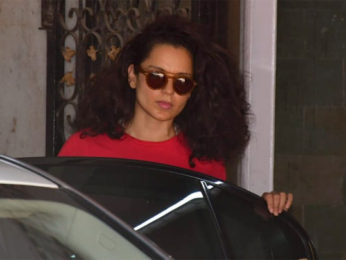 Kangana Ranaut spotted at pilates in Santacruz