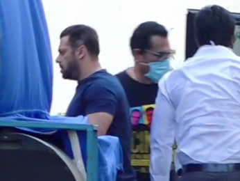 Salman Khan spotted at YRF studio