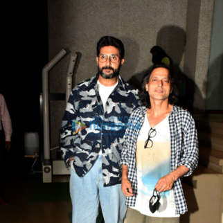 Photos: Abhishek Bachchan spotted at Red Chillies Entertainment office in Khar for his upcoming film Bob Biswas