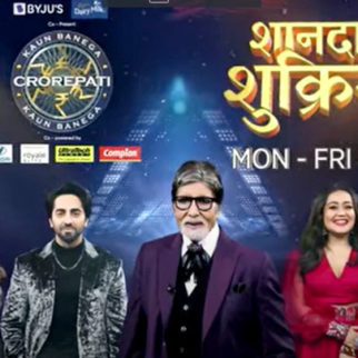 Hilarious: Ayushmann Khurrana and Amitabh Bachchan recreate a scene from 'Gulabo Sitabo' on KBC