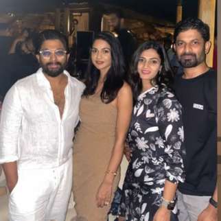 Allu Arjun enjoys his vacation Goa with Sneha Reddy and friends after Pushpa's success
