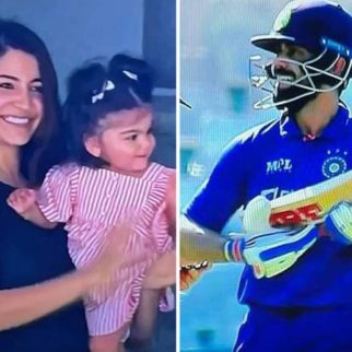 Anushka Sharma and Virat Kohli's daughter Vamika's face revealed during third ODI between India vs South Africa