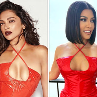 FASHION FACE-OFF: Deepika Padukone or Kourtney Kardashian - Who wore cross neck bold red latest dress better? 