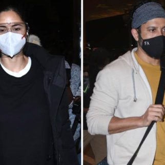 Katrina Kaif and Farhan Akhtar spotted at the airport