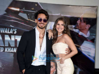 Photos: Tiger Shroff, Tara Sutaria, Bhushan Kumar and others snapped at the music launch event of Heropanti 2