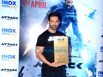 Photos: John Abraham snapped at the launch of INOX Insta Pay in Goregaon