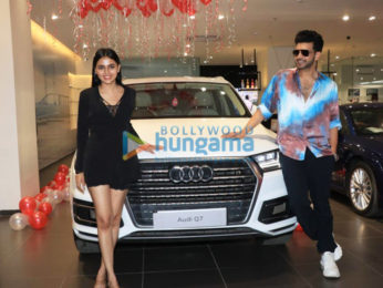 Photos: Tejasswi Prakash and Karan Kundra purchase Audi Q7