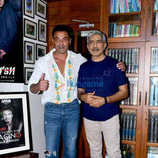 Photos: Bobby Deol and Prakash Jha snapped promoting the new season of Aashram