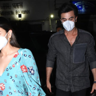 Alia Bhatt and Ranbir Kapoor step out for dinner at Karan Johar's new restaurant to celebrate one-month wedding anniversary