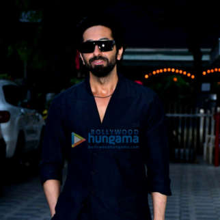 Photos: Ayushmann Khurrana snapped during the promotions of Anek