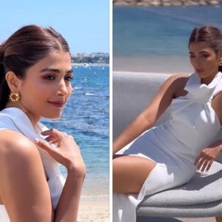Cannes 2022: Pooja Hegde slips into a stunning white thigh-high slit dress worth Rs. 1.14 lakh At the French Riviera