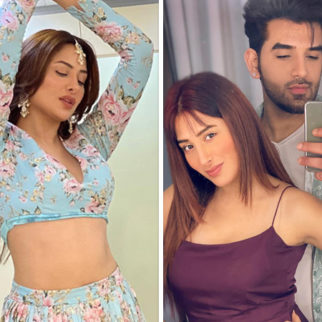 Mahira Sharma flaunts her sexy figure; actor Paras Chhabra sarcastically takes a dig at the trolls