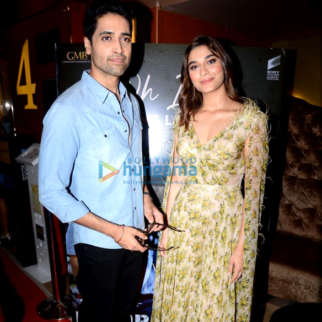 Photos: Adivi Sesh and Saiee Manjrekar snapped at the launch of the new song from their film Major