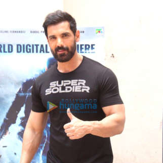 Photos: John Abraham spotted at Mehboob Studios for Attack – Part I digital premiere promotions