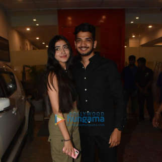 Photos: Munawar Faruqui spotted attending a stand-up comedy show with girlfriend Nazila in Khar