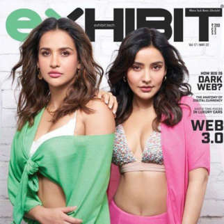 Sharma sisters, Neha and Aisha Sharma sizzle on the cover of Exhibit Magazine