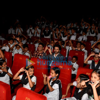 Photos: Kartik Aaryan and Bhushan Kumar host a special screening of Bhool Bhulaiyaa 2 for the kids of Cry Foundation
