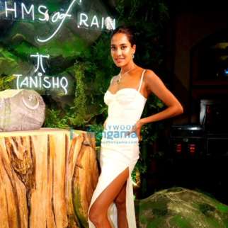 Photos: Lisa Haydon attends the launch of Tanishq’s new collection, Rhythms of Rain