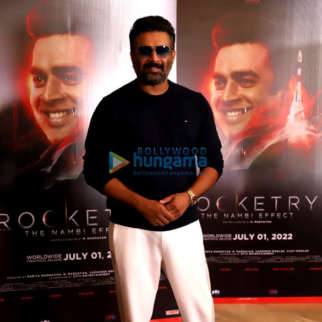 Photos: R Madhavan snapped at Rocketry - The Nambi Effect promotions in Mumbai