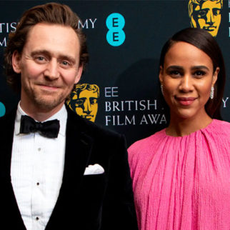 Tom Hiddleston and fiancée Zawe Ashton expecting their first child; actress debuts baby bump at Mr. Malcolm’s List premiere