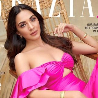 Kiara Advani is a sight to behold in a pink one-shoulder ruffle dress worth Rs. 35,000 on Grazia India cover