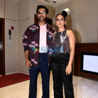 Photos: Rajkummar Rao and Sanya Malhotra snapped during the promotions of Hit – The First Case
