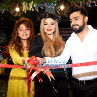 Photos: Rakhi Sawant attends a store launch with beau Adil
