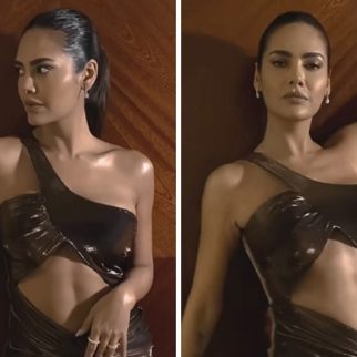 Esha Gupta's exquisite metallic cut-out gown worth Rs. 32K defines all things glamour