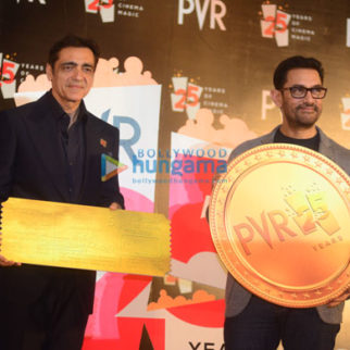 Photos: Aamir Khan attends PVR Cinemas 25 years celebration