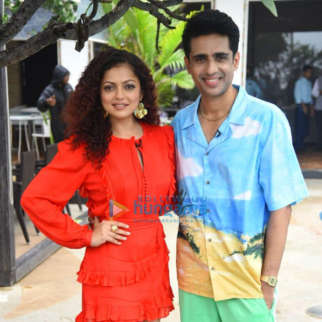Photos: Gulshan Devaiah and Drashti Dhami promote Duranga web series at Sun and Sand, Juhu