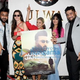 Photos: Shehnaaz Gill and Shehbaz Badesha attend the launch of the song 'Aunda Janda'