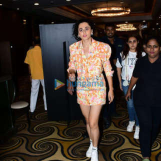 Photos: Taapsee Pannu and Anurag Kashyap snapped during Do Baaraa
