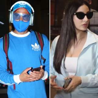 Ranveer Singh, Nora Fatehi and Karishma Tanna snapped at airport arrived