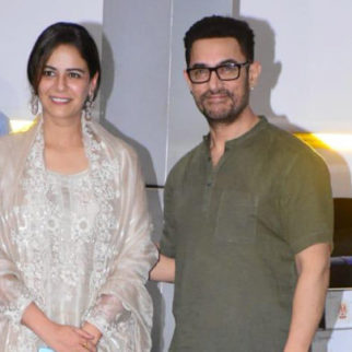 Spotted: Aamir Khan with his Laal Singh Chaddha co-actor Mona Singh