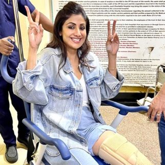 Shilpa Shetty breaks her leg shooting; says, “They said, Roll camera action - “break a leg!” I took it literally”
