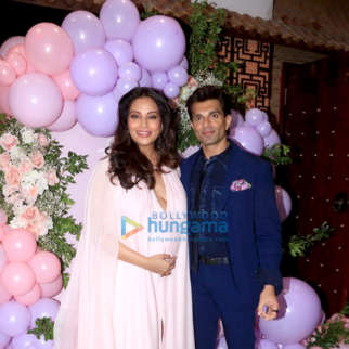 Photos: Bipasha Basu snapped at her baby shower function
