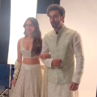 Ranbir Kapoor and Kiara Advani pose together in a new video for Myntra's ad campaign shoot; Fans are in awe