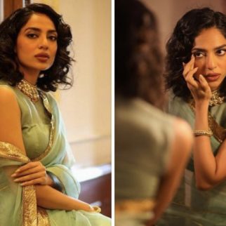 Sobhita Dhulipala's elegance in this olive green saree is dazzling