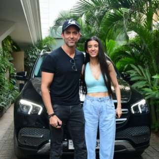 Hrithik Roshan and Saba Azad spotted in Juhu with actor’s car worth over Rs. 85 lakhs