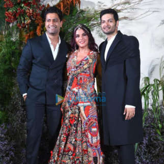 Photos: Ali Fazal and Richa Chadha snapped at their wedding reception along with other celebs