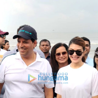 Photos: Jacqueline Fernandez, Rajneish Duggal, Vindu Dara Singh and others snapped at beach cleaning drive in Versova