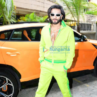 Photos Ranveer Singh snapped at the launch of the song 'O Pari' (6)