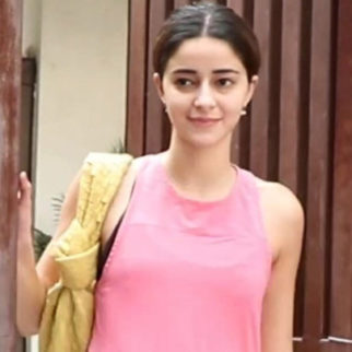 Ananya Panday gets clicked post yoga session