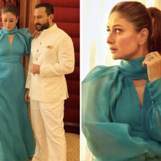 Kareena Kapoor Khan in flowy blue gown and Saif Ali Khan in white pant-suit pull off the ideal couple look at Red Sea International Film Festival