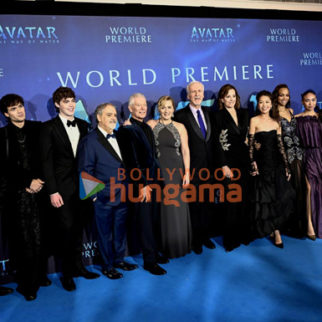 Photos: Sam Worthington, Zoe Saldana, Kate Winslet, James Cameron attend world premiere of Avatar: The Way Of Water in London’s Leicester Square
