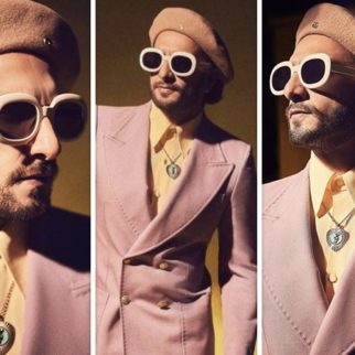 Ranveer Singh makes a stylish colour-block statement in Gucci outfit for Cirkus promotions